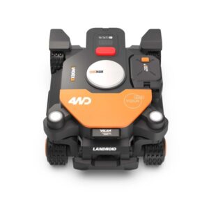 Worx Landroid Vision Cloud L1000 4WD robot tagliaerba, trazione integrale, rilevamento ostacoli, per prati fino a 1000 m².