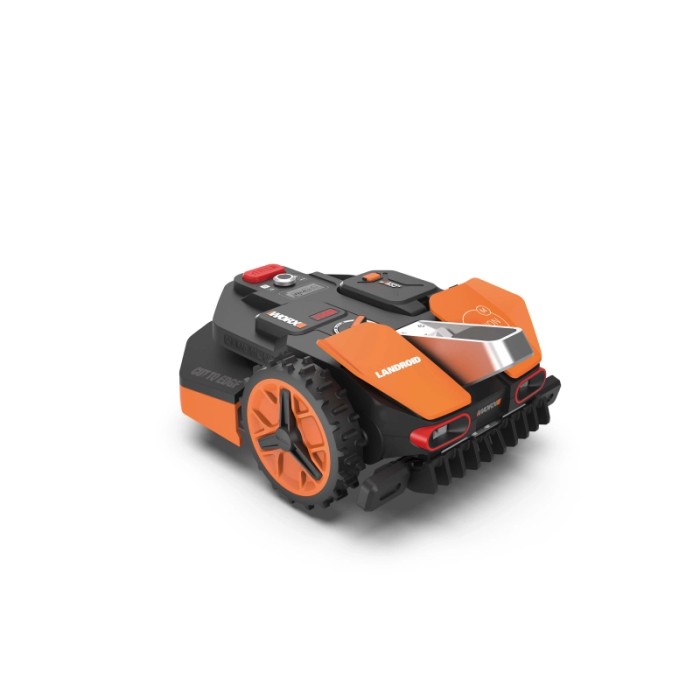 Worx Landroid Vision M800 robot tagliaerba: Robot senza fili con telecamera e IA per prati fino a 800 m².