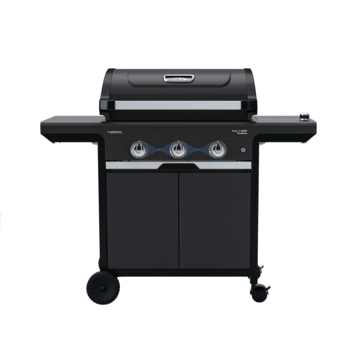 Barbecue a gas Campingaz Select 3 EXSD DG 3 bruciatori 11,3 kW nero opaco
