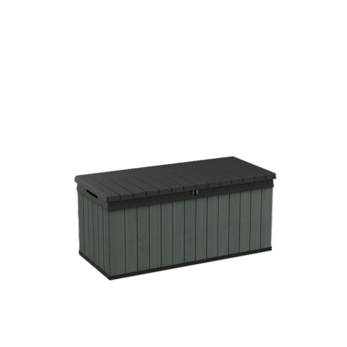 Baule da esterno Darwin 120G 142x65x64 cm 454 l verde