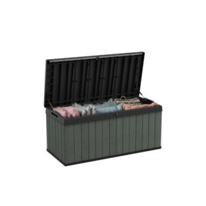 Baule da esterno Darwin 120G 142x65x64 cm 454 l verde
