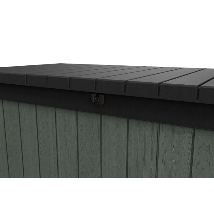 Baule da esterno Darwin 120G 142x65x64 cm 454 l verde