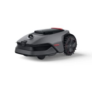 Robot rasaerba nero Mova LiDAX Ultra 1000, robot tagliaerba senza fili.