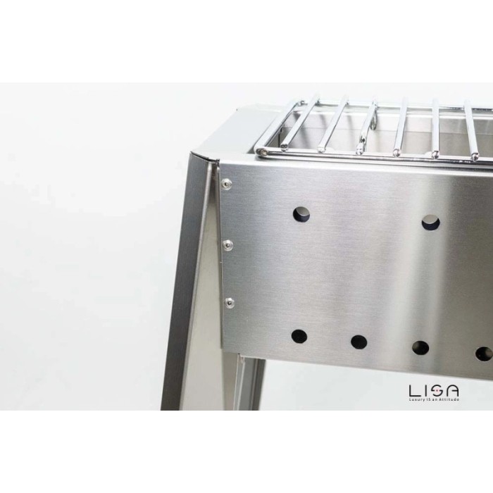 Barbecue per arrosticini Lisa Miami 1200 L 120 cm