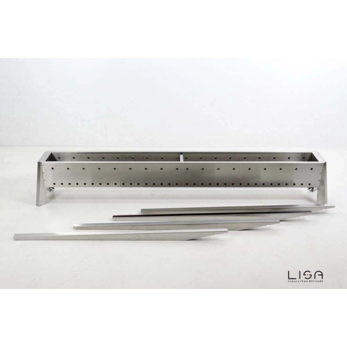 Barbecue per arrosticini Lisa Miami 1200 L 120 cm