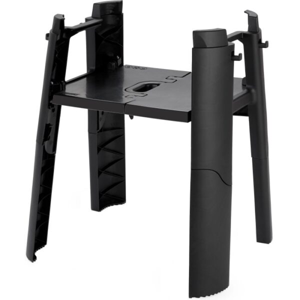 Supporto Weber per grill elettrico Lumin, altezza 71,5 cm, base pieghevole in plastica.