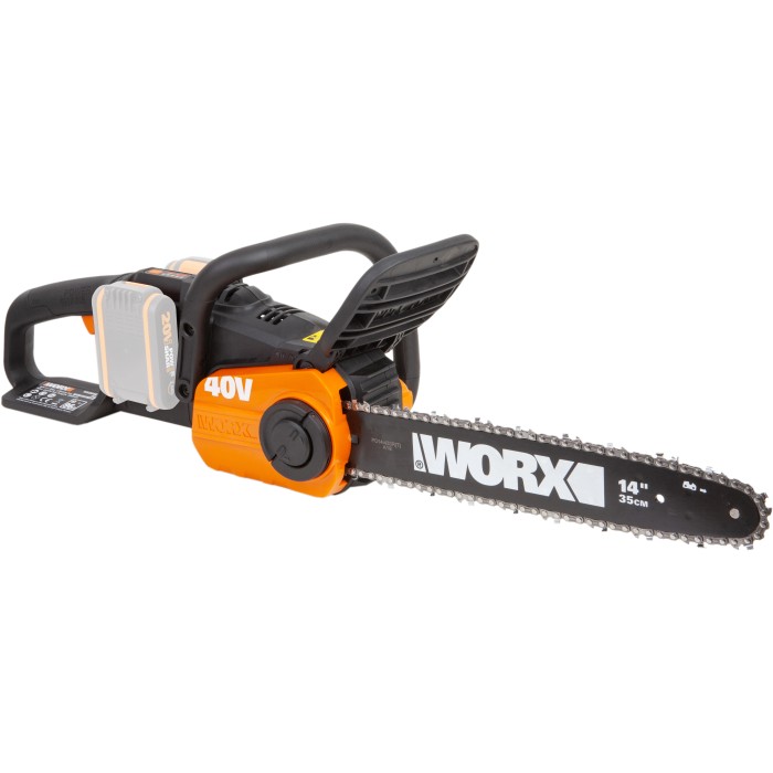 Motosega a batteria Worx WG384E.9, 40V (2x20V), senza batteria/caricabatterie.
