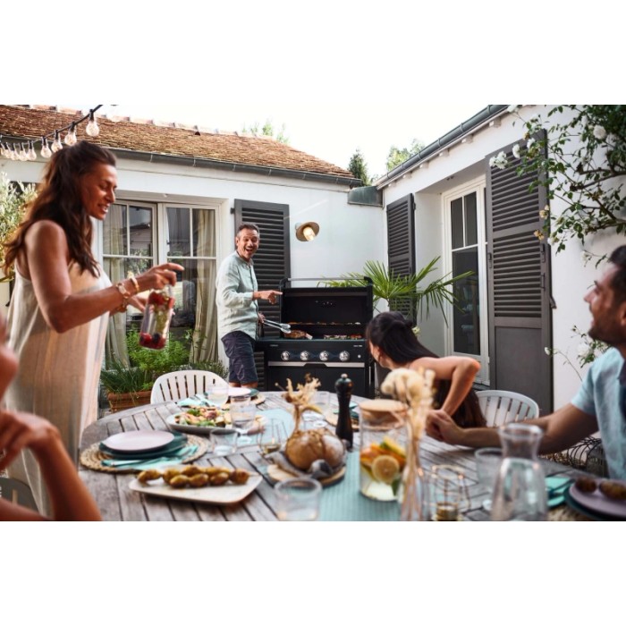 Barbecue a gas Campingaz Select 4 EXSD DG 4 bruciatori 14,3 kW nero opaco