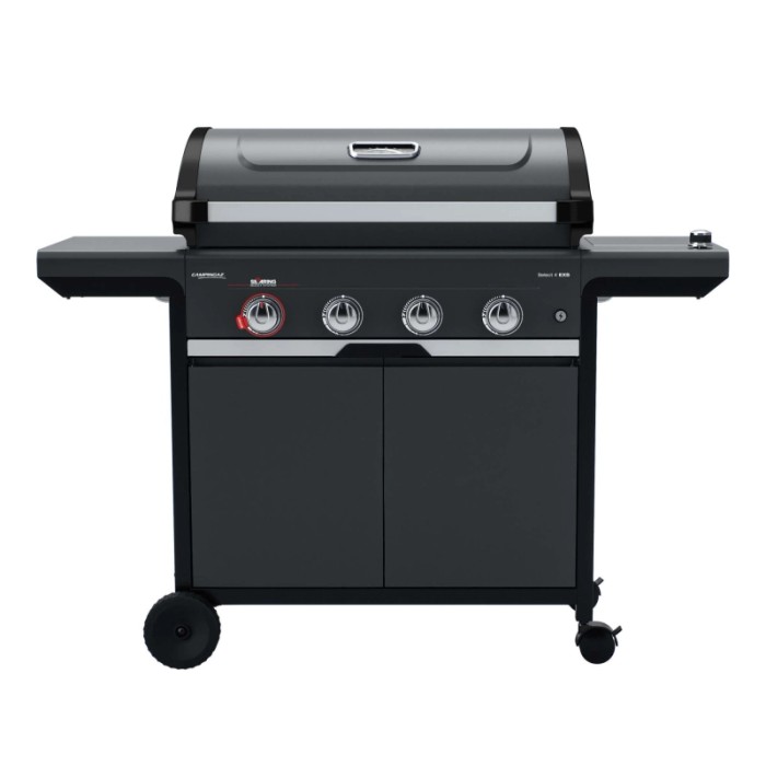 Barbecue a gas Campingaz Select 4 EXS SBS 4 bruciatori 15 kW grigio