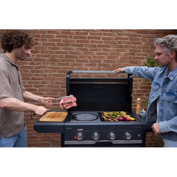Barbecue a gas Campingaz Select 4 EXS SBS 4 bruciatori 15 kW grigio