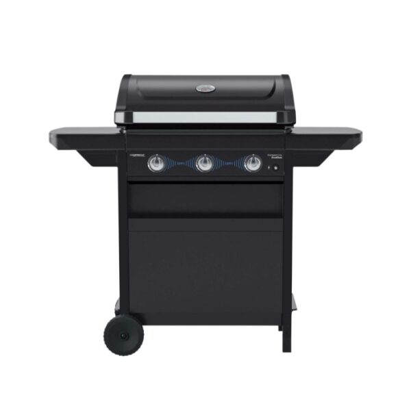 Barbecue a gas Campingaz Compact 3 L DG 3 bruciatori 7,6 kW nero opaco
