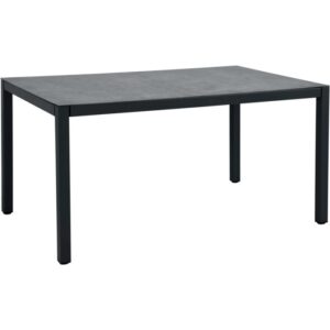 Tavolo da giardino Kulina antracite 150x90x75 cm