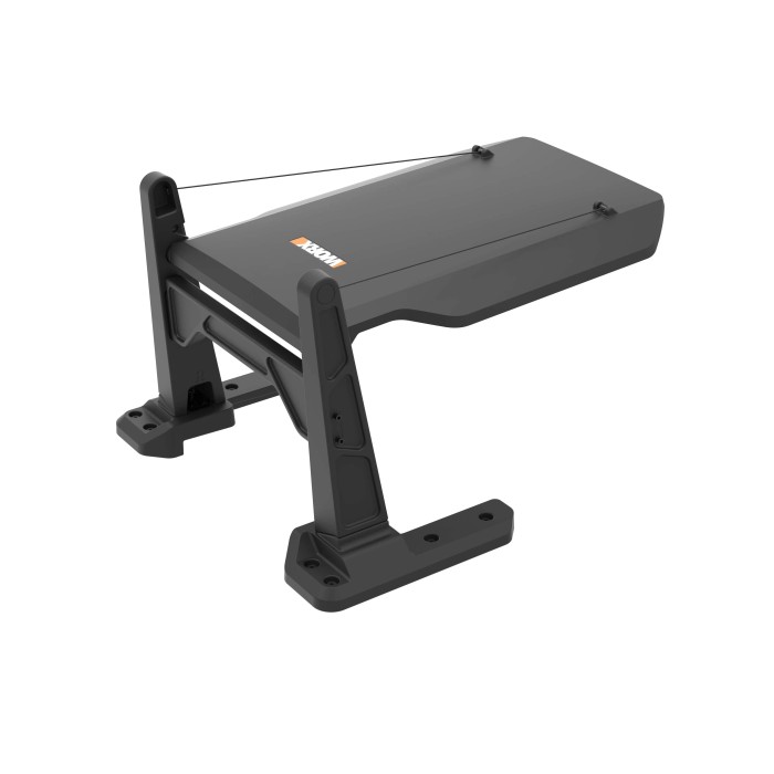 Worx Garage WA0828 Vision Cloud per robot rasaerba, resistente alle intemperie e protettiva.