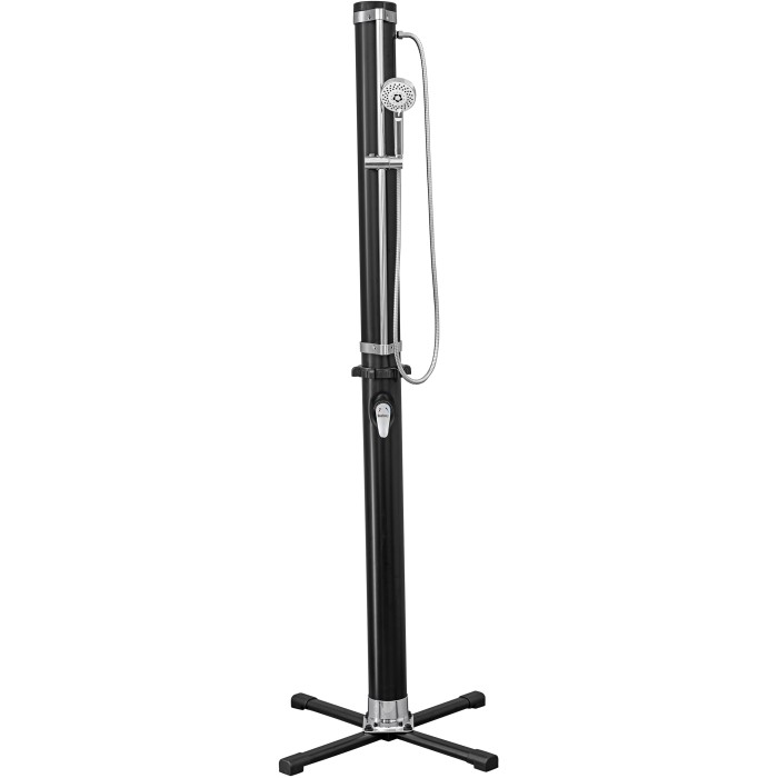 Doccia da giardino Bestway Solarflow, 20 l, con soffione regolabile e controllo della temperatura.