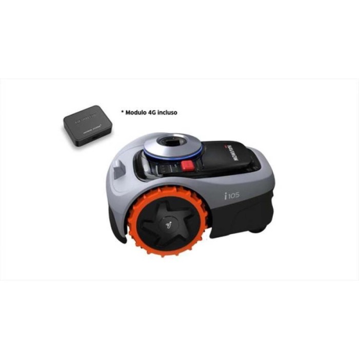 Robot tagliaerba a batteria Navimow 105E + HUB 4G 500 m² senza filo