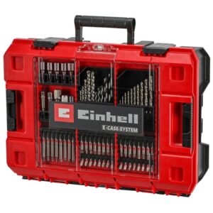 Einhell Avvitatore a impulsi TP-CD 18/70 Li-i BL in E-Case con set di punte e trapani.