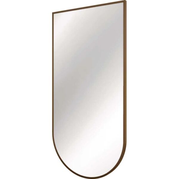 Specchio con cornice 50x100 cm bronzo spazzolato