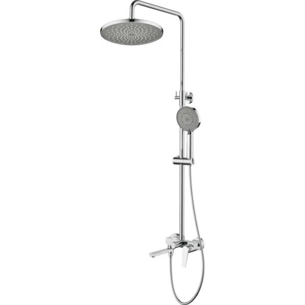 Colonna doccia miscelatore Idrostile altezza regolabile 210x1500 mm cromo