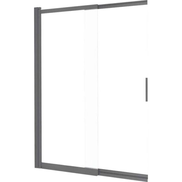 Parete vasca da bagno Idrostile 100x140 cm titanio