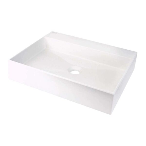 Lavabo appoggio granito Puerto Padre Idrostile foro rub 500x400 mm alabastro