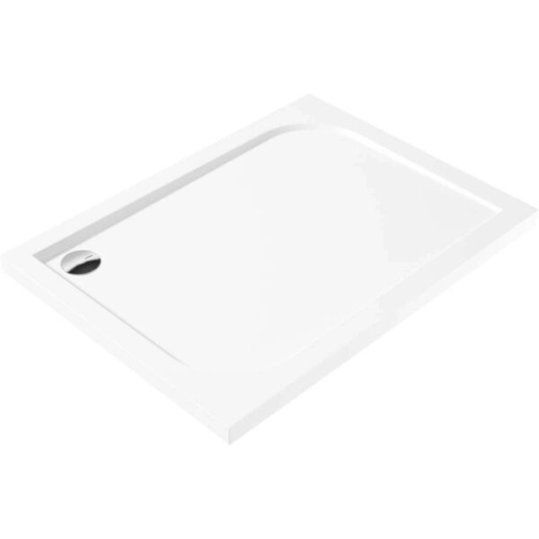 Piatto doccia acrilico rettangolare Idrostile 120x80 cm bianco