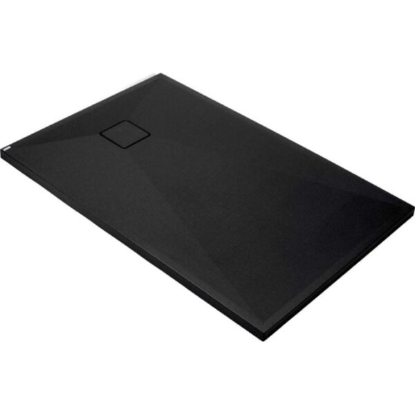 Piatto doccia granito Idrostile Puerto Padre 90x70 cm nero