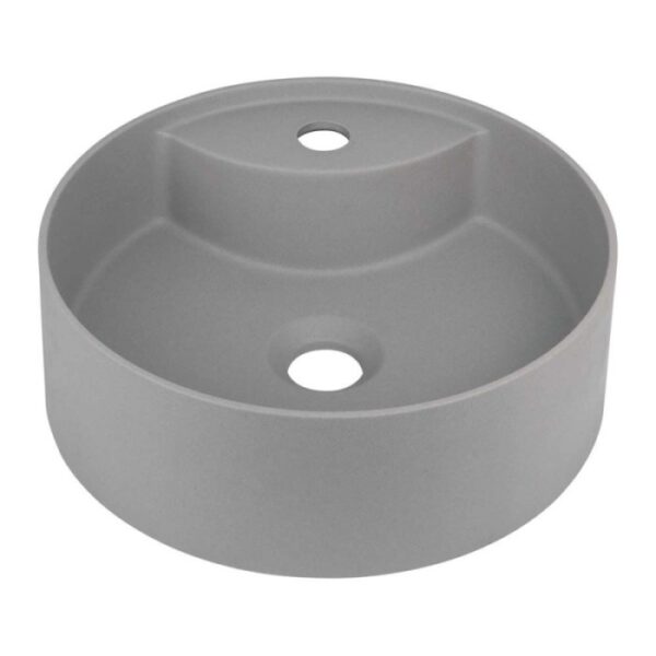 Lavabo da appoggio granito Limonar Idrostile foro rubinetto Grigio met