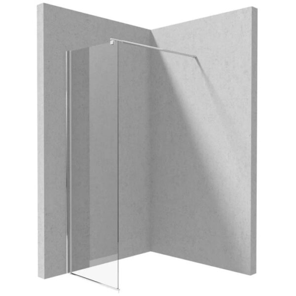 Parete doccia walk-in Idrostile 600x2000 mm cromo