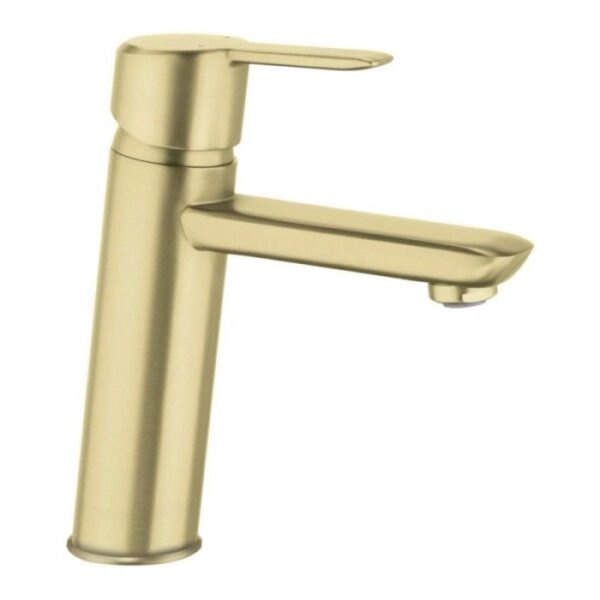 Miscelatore lavabo Rodas oro spazzolato