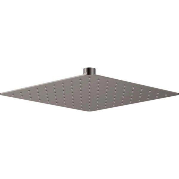 Soffione doccia acciaio 250x250 mm Camarioca titanio