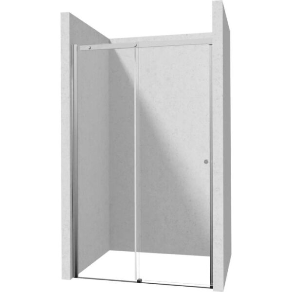 Porta doccia scorrevole Idrostile 150x200 cm Cromo