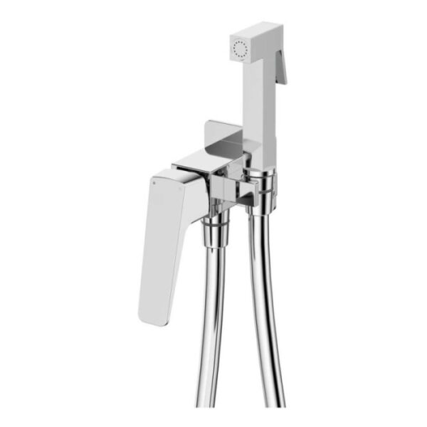 Miscelatore bidet Placetas a incasso a parete cromo