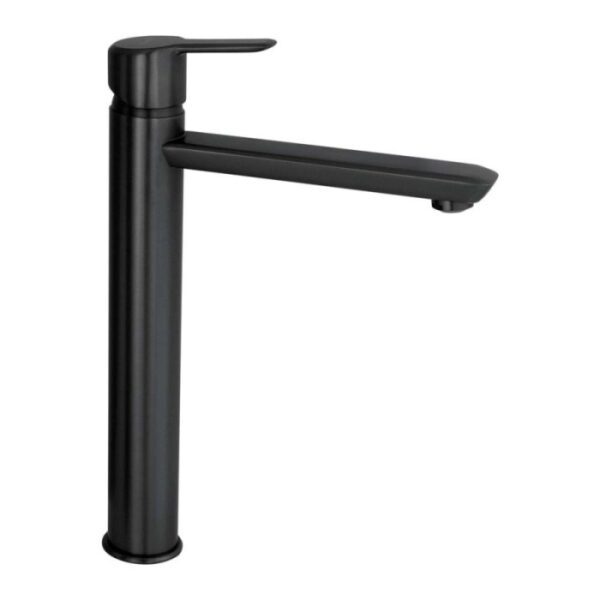 Miscelatore lavabo Rodas alto nero H70 L270 P500 mm