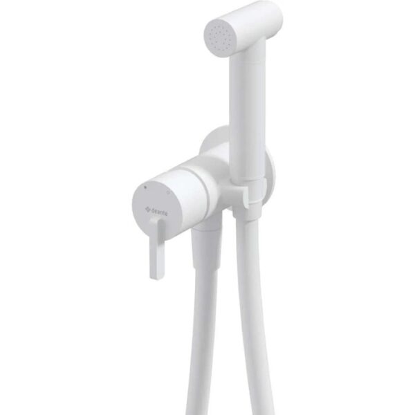 Miscelatore bidet Limonar a scomparsa con doccetta bianco