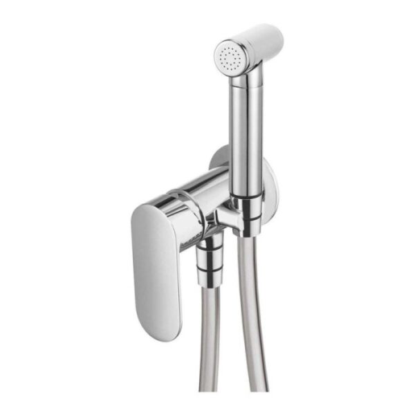 Miscelatore bidet Batabanó a incasso a parete con doccetta bidet cromo