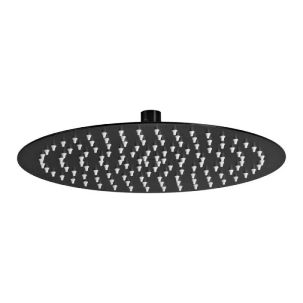 Soffione doccia acciaio ø300 mm Corralillo nero