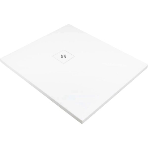 Piatto doccia acrilico rettangolare Idrostile 100x80 cm bianco