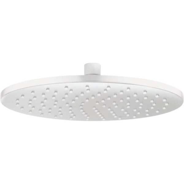 Soffione doccia in ottone rotondo ø250 mm Camarioca bianco