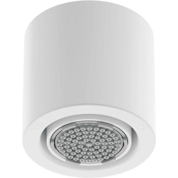 Soffione doccia fisso 1 funzione ø42 mm Limonar bianco