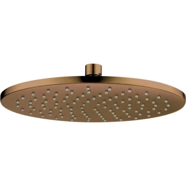 Soffione doccia rotondo ø250 mm Camarioca 1 bronzo spazzolato