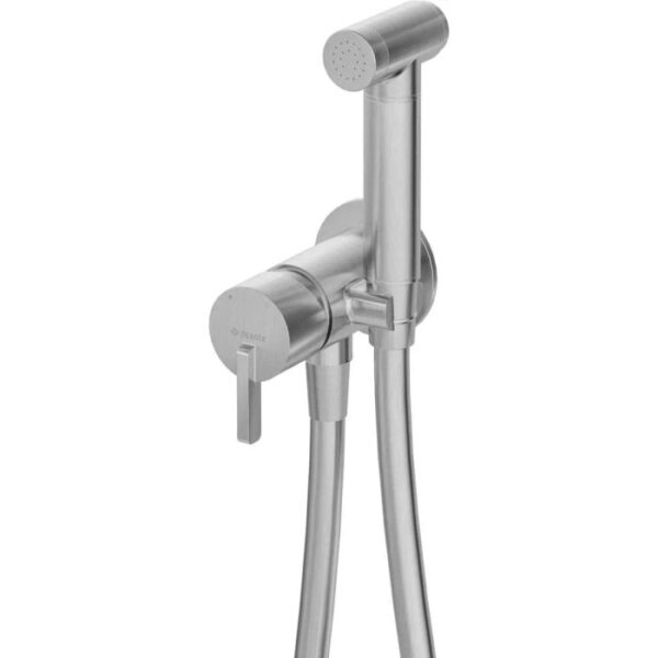 Miscelatore bidet Limonar a scomparsa con doccetta acciaio spazzolato
