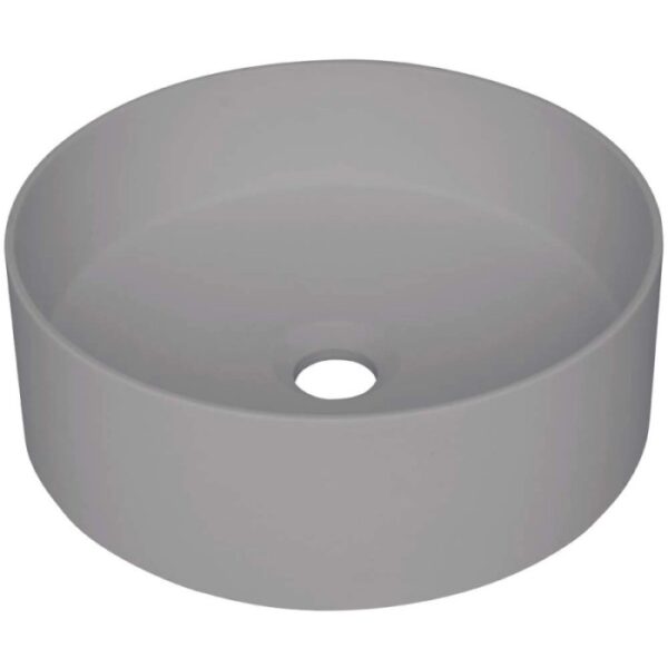 Lavabo da appoggio granito Limonar Idrostile 360x120 mm Grigio met