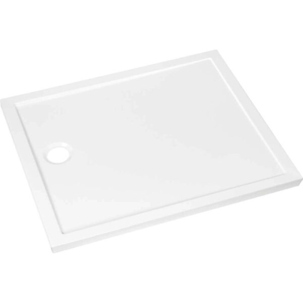 Piatto doccia acrilico rettangolare Idrostile Praim 80x90 cm bianco