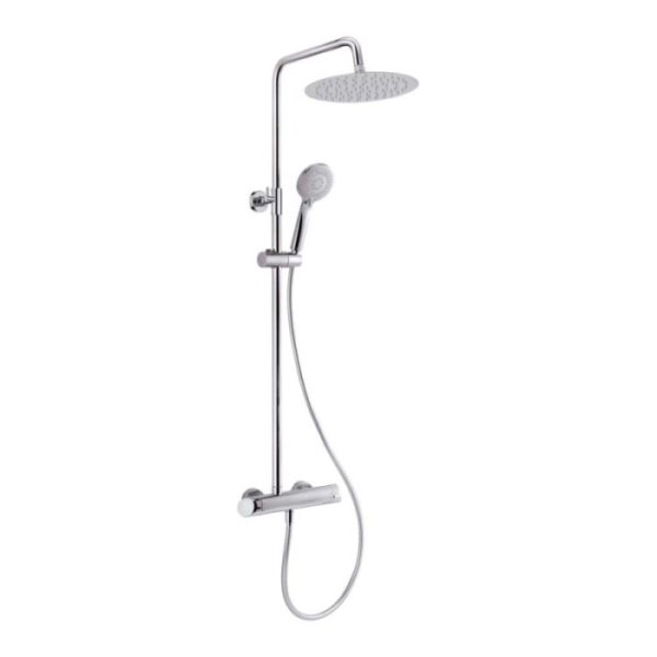 Colonna doccia miscelatore Idrostile serie Rodas valvole antiriflusso cromo