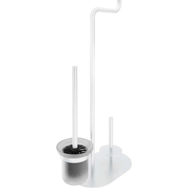 Portarotolo 3 funzioni Idrostile Limonar 312x600 mm bianco