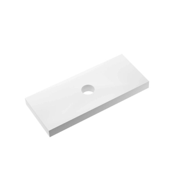 Top Obisurface Caren con foro per lavabo sp.10 cm 140,5x51,2 cm