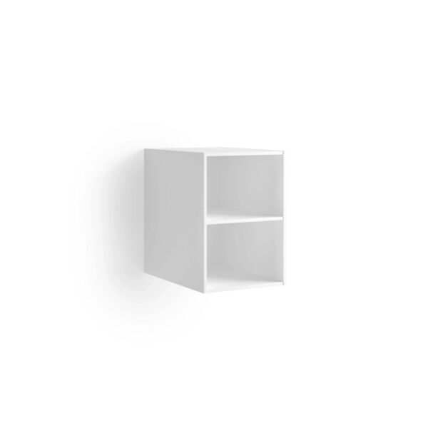 Mobile bagno base sospesa Caren 2 vani 50x25x50,8 cm bianco