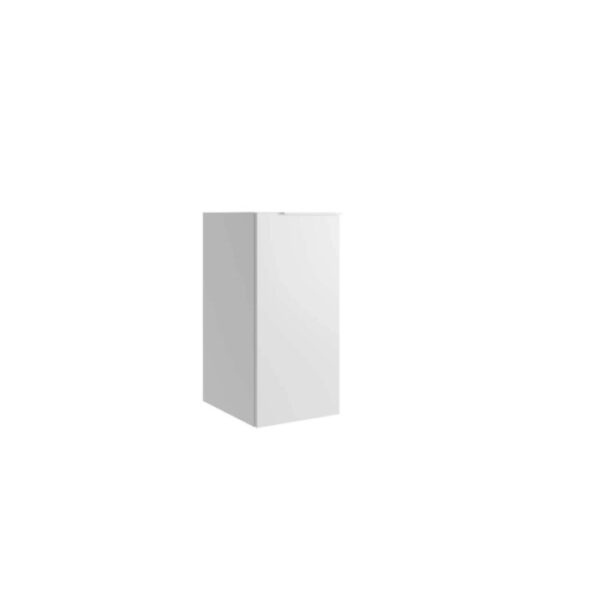 Mobile bagno base terra Caren 1 anta 75x35x45,8 cm acero