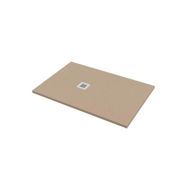 Piatto doccia beige di t.b.t. per bagni moderni.
