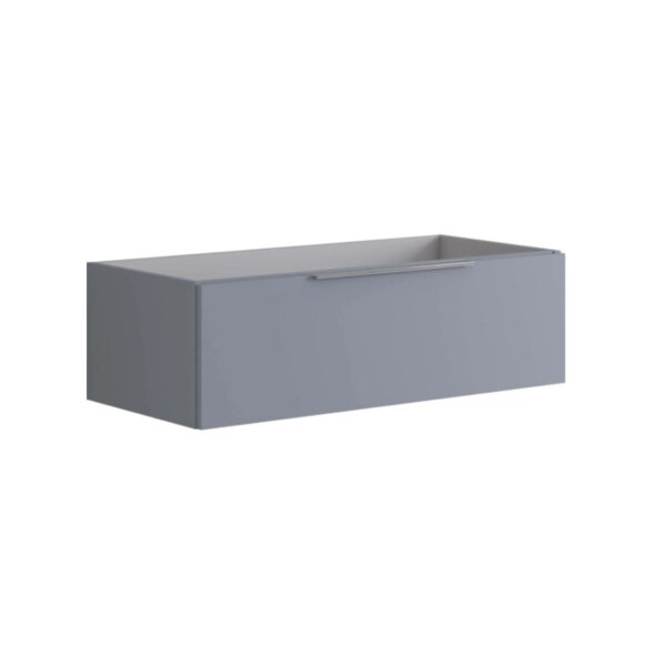 Mobile bagno base lavabo Bali 100 cm 1 cassetto Indaco Opaco